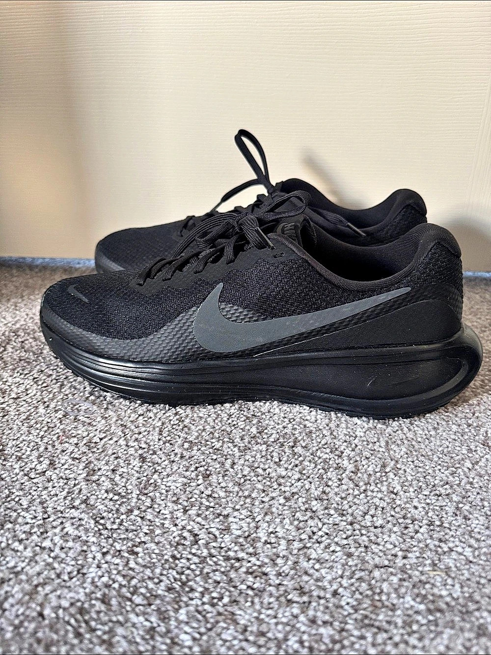 Nike Revolution 6 Next Nature Triple Black Athletic Shoes